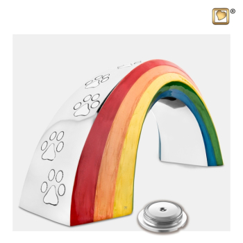 Preview: Tierurne Regenbogenbrücke, Handarbeit, versch. Größen Preview: Tierurne Regenbogenbrücke 0,7 Ltr. mit Verschluss