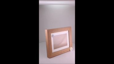 Preview: Tierurne Bilderrahmen aus Holz, versch. Ausführungen und Größen Preview: Produktvideo Tierurne Bilderrahmen aus Holz, 0,95 Liter, Eiche